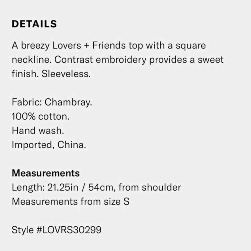 Lover + Friends Embroidered Top - Picture 2 of 5